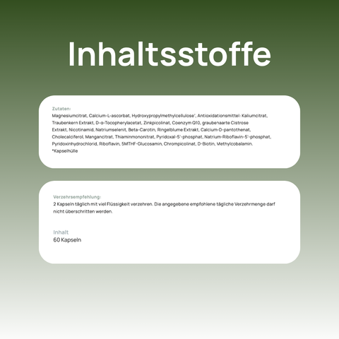 Essentials - Multinährstoffkomplex mit 21 Vitalstoffen